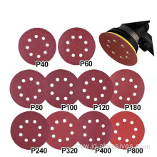 Round Sandpaper Flim Abrasive Sanding Disc